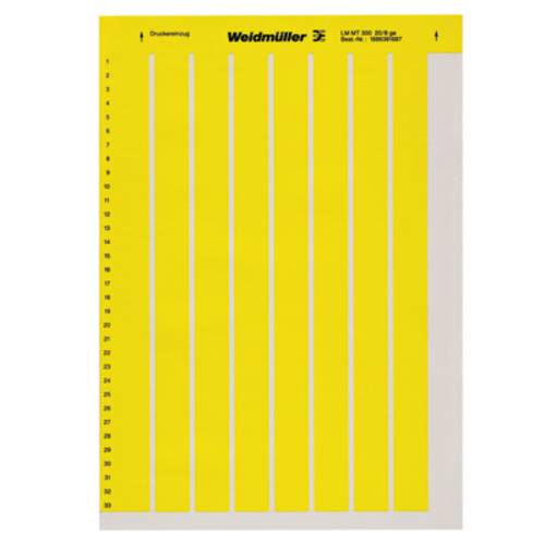 Weidmüller 1686441687 LM MT300 210X297 GE Beschriftungssystem Drucker Montage-Art: aufkleben Beschriftungsfläche: 210 x ...
