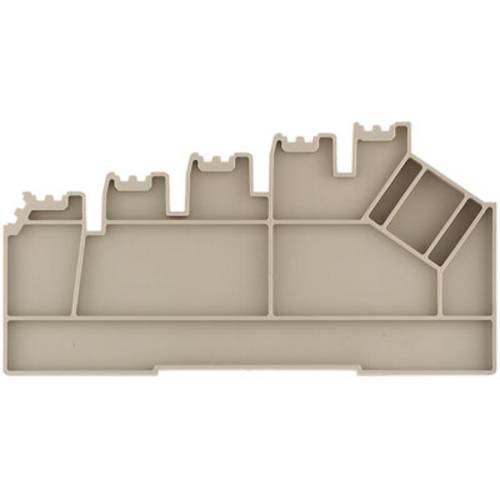 Weidmüller 1698180000 Abschlussplatte Beige 10 St.