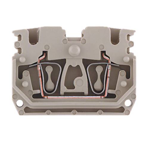 Weidmüller 1704350000-100 Durchgangsreihenklemme Zugfeder Dunkelbeige 100 St.