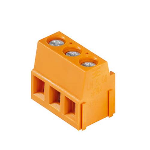 Thumbnail - Weidmüller 1716080000 Schraubklemmblock 2.5 mm² Polzahl 2 Orange 500 St.