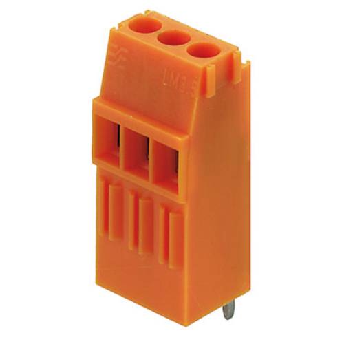 Weidmüller 1716720000 Schraubklemmblock 1.5 mm² Polzahl 3 Orange 100 St.