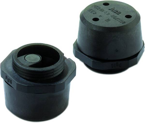 Weidmüller 1719740000 EWS M 25X1,5 Druckausgleichselement M25 Polyamid Schwarz 20 St.