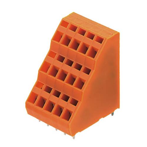 Weidmüller 1758050000 Dreistockklemme 1.5 mm² Polzahl 48 Orange 10 St.