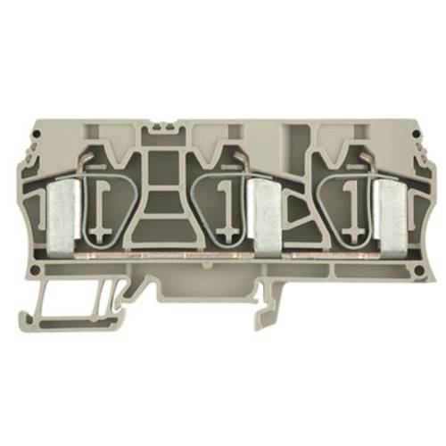 Weidmüller 1768320000-20 Durchgangsreihenklemme Zugfeder Dunkelbeige 20 St.