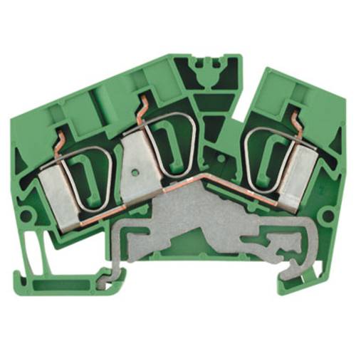 Weidmüller 1771360000-50 Schutzleiterklemme Zugfeder Grün-Gelb 50 St.