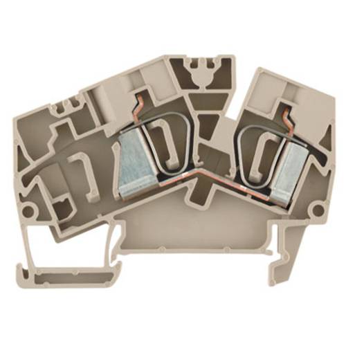 Weidmüller 1771390000 Durchgangsreihenklemme Zugfeder Blau 50 St.