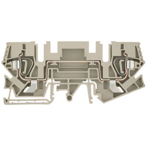 Weidmüller 1771810000 Prüftrenn-Reihenklemme Zugfeder Dunkelbeige 20 St.