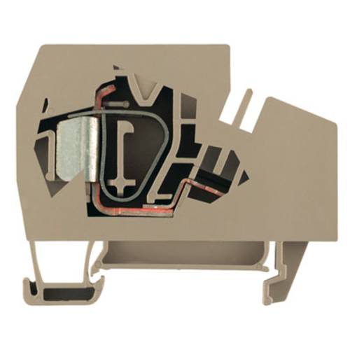 Weidmüller 1772940000 Einspeiseklemme Zugfeder Dunkelbeige 20 St.