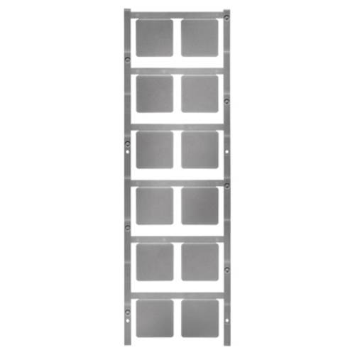 Thumbnail - Weidmüller 1773230000 SM 27/27 NEUTRAL SI Gerätemarkierung Montage-Art: aufkleben Beschriftungsfläche: 27 x 27 mm Silber...