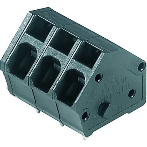 Weidmüller 1811850000 Federkraftklemmblock 2.5 mm² Polzahl 3 Schwarz 100 St.