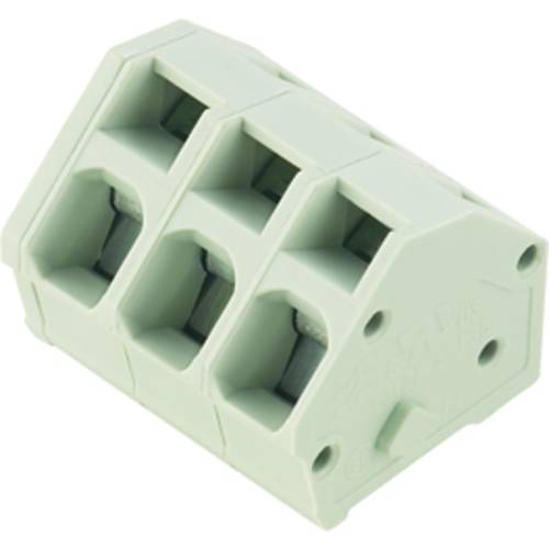 Weidmüller 1811960000 Federkraftklemmblock 2.5 mm² Polzahl 3 Kiesel-Grau 100 St.