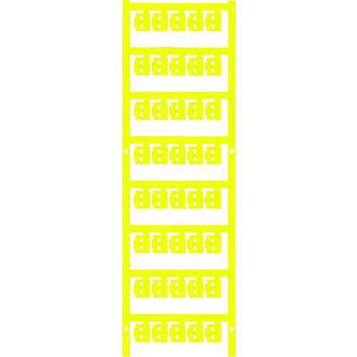 Weidmüller 1813160000 SFC 0/12 NEUTRAL GE Zeichenträger Montage-Art: aufclipsen Beschriftungsfläche: 4.10 x 12 mm Gelb A