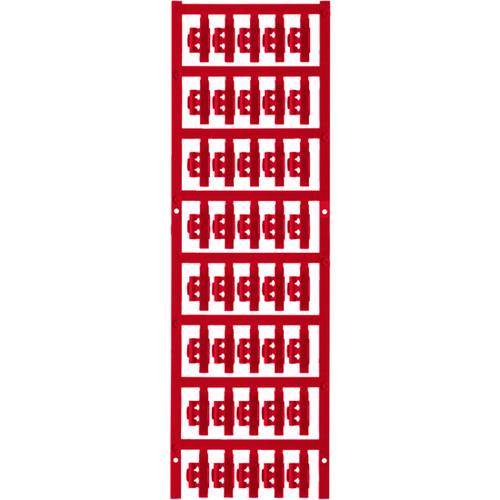 Thumbnail - Weidmüller 1813200000 SFC 0/21 NEUTRAL RT Zeichenträger Montage-Art: aufclipsen Beschriftungsfläche: 4.10 x 21 mm Rot An...