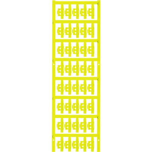 Weidmüller 1813210000 SFC 0/21 NEUTRAL GE Zeichenträger Montage-Art: aufclipsen Beschriftungsfläche: 4.10 x 21 mm Gelb A...