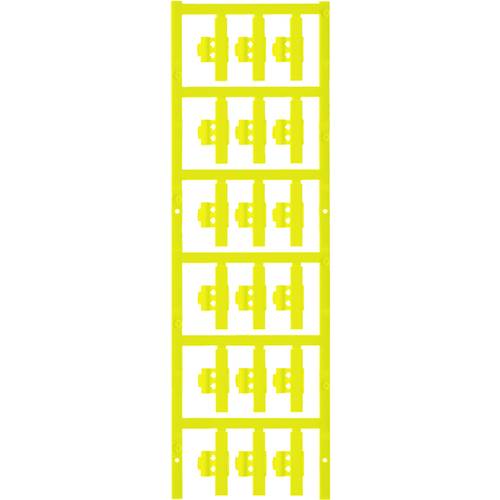 Weidmüller 1813260000 SFC 0/30 NEUTRAL GE Zeichenträger Montage-Art: aufclipsen Beschriftungsfläche: 4.10 x 30 mm Gelb A...