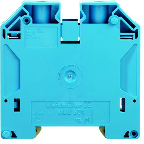 Thumbnail - Weidmüller 1820850000-10 Durchgangsreihenklemme Schrauben Blau 10 St.