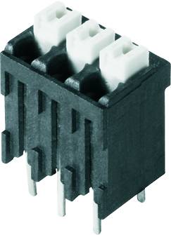 Weidmüller 1825710000 Federkraftklemmblock 1.5 mm² Polzahl 9 Schwarz 17 St.