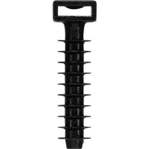 Weidmüller CBFP 43.5/10 BLACK Befestigungssockel 1859410000 Bündel-Ø-Bereich 20 mm (max) für Steckmontage im Mauerwerk 1...