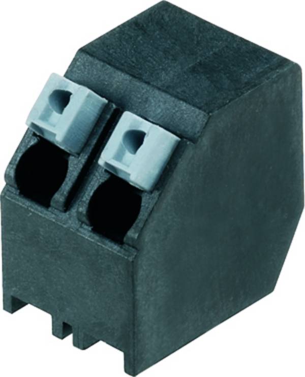 Weidmüller 1884530000 Federkraftklemmblock 1.5 mm² Polzahl 2 Schwarz 60 St.