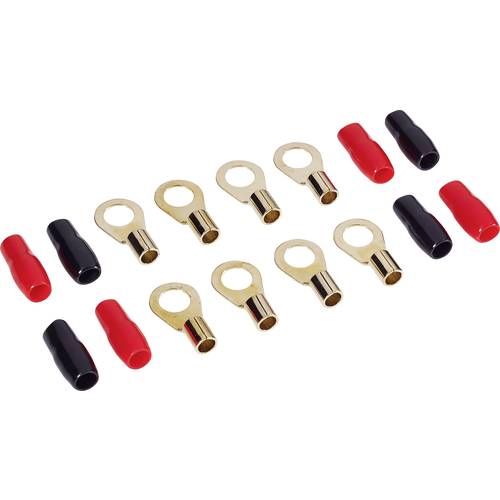 Sinuslive Car HiFi Ringkabelschuh 8er Set 10 mm² 8 mm