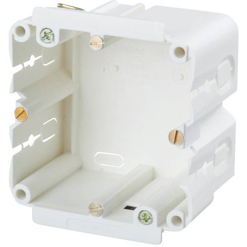 Heidemann 09830 Brüstungskanal Geräteeinbaudose (B x H x T) 70 x 70 x 50 mm 1 St. Grau