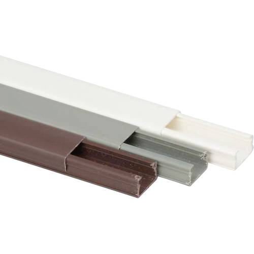 Heidemann 09936 Kabelkanal (L x B x H) 2000 x 20 x 10 mm 1 St. Reinweiß