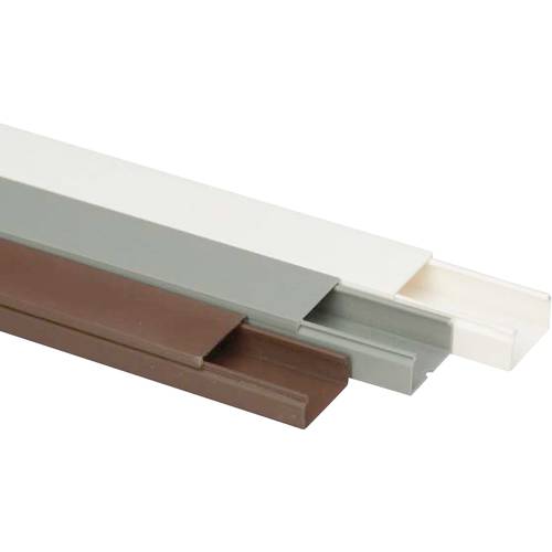 Heidemann 09954 Kabelkanal (L x B x H) 2000 x 30 x 15 mm 1 St. Braun