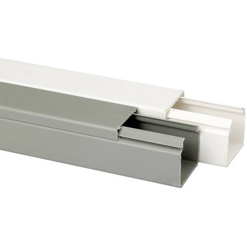 Heidemann 09972 Kabelkanal (L x B x H) 2000 x 40 x 40 mm 1 St. Reinweiß