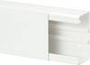 Heidemann 09996 Kabelkanal (L x B x H) 2000 x 110 x 60 mm 1 St. Reinweiß