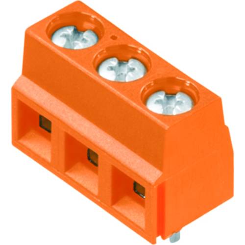 Weidmüller 1912520000 Schraubklemmblock 1.5 mm² Polzahl 2 Orange 100 St.