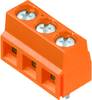 Weidmüller 1912530000 Schraubklemmblock 1.5 mm² Polzahl 3 Orange 100 St.