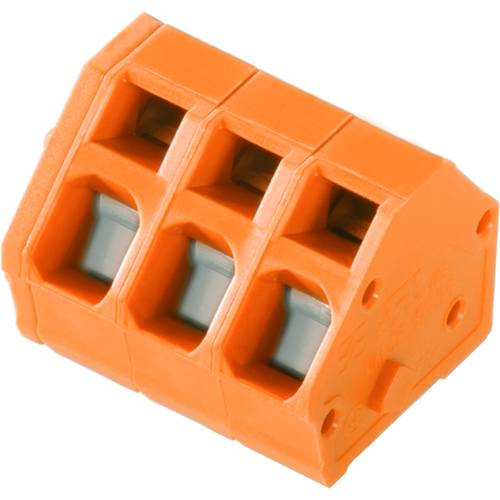 Weidmüller 1914040000 Federkraftklemmblock 2.5 mm² Polzahl 8 Orange 100 St.