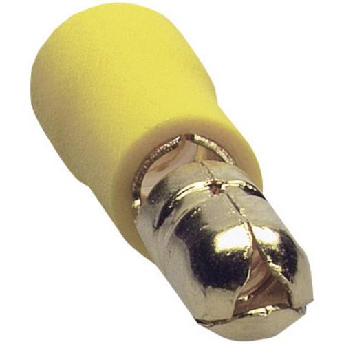 Sinuslive Car HiFi Rundstecker 10er Set 6 mm² 6 mm vergoldet