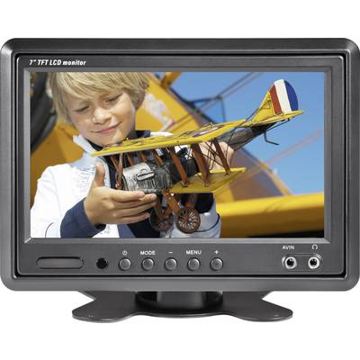 Renkforce T-701B Auto LCD-Monitor  17.8 cm 7 Zoll
