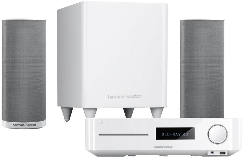 Harman Kardon BDS 370 W Home Theater System, , White from