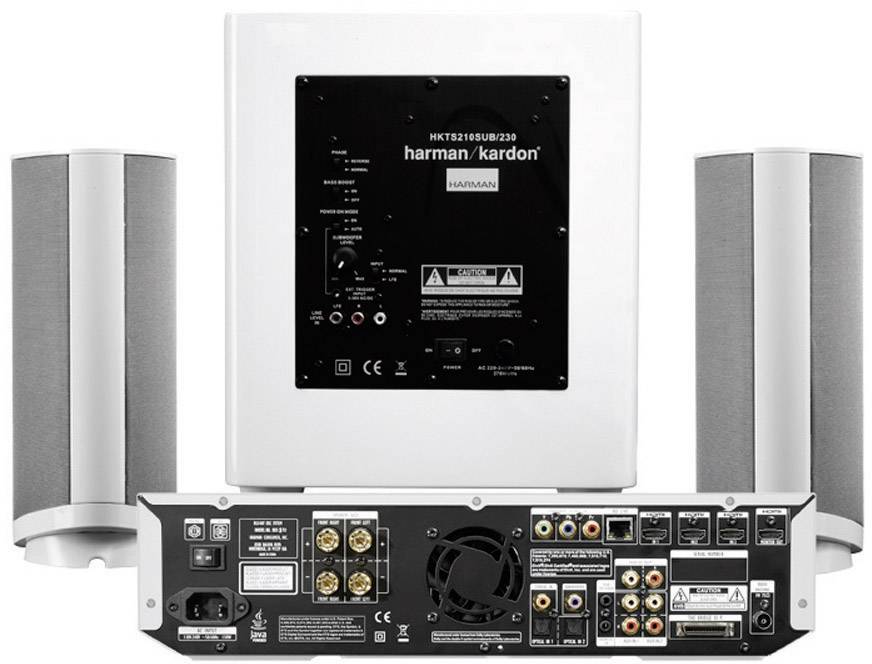 Harman Kardon BDS 370 W Home Theater System, , White from