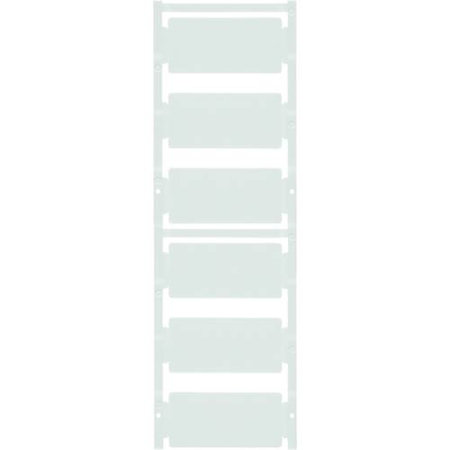 Weidmüller 1934420000 CC 30/60 MC NEUTRAL WS Gerätemarkierung Montage-Art: aufclipsen Beschriftungsfläche: 30 x 60 mm We...