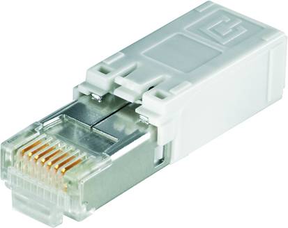 Weidmüller 1962720000 Sensor-/Aktor-Steckverbinder, unkonfektioniert RJ45 Steckereinsatz 10 St.
