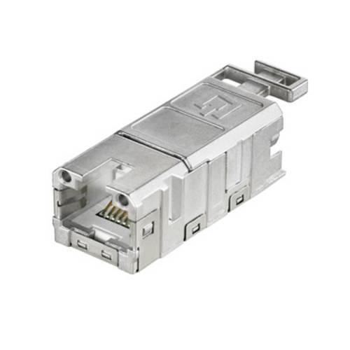 Weidmüller 1963830000 Sensor-/Aktor-Steckverbinder, unkonfektioniert RJ45 Flanscheinsatz 10 St.