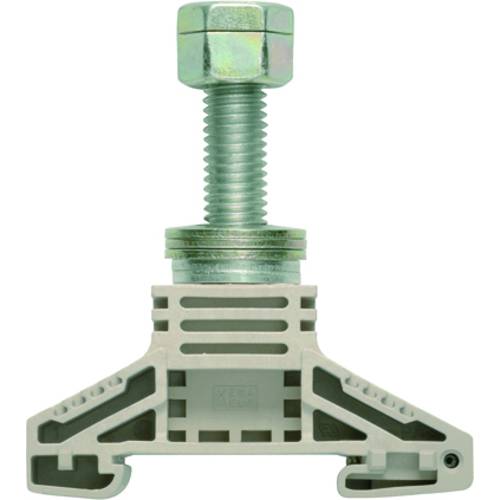 Weidmüller 1968950000 Durchgangsreihenklemme Bolzenanschluss Dunkelbeige 20 St.