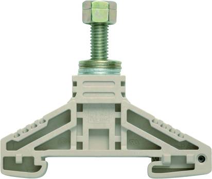 Weidmüller 1969000000 Durchgangsreihenklemme Bolzenanschluss Dunkelbeige 25 St.