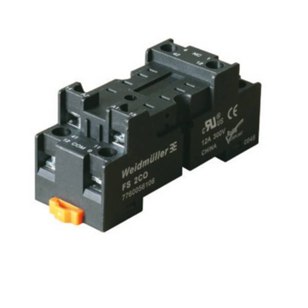 Weidmüller FS 2CO Relaissockel Passend für Serie (Relais): Weidmüller Serie D-SERIES DRM (L x B x H) 60 x 24.7 x 69.8 mm 10 St.