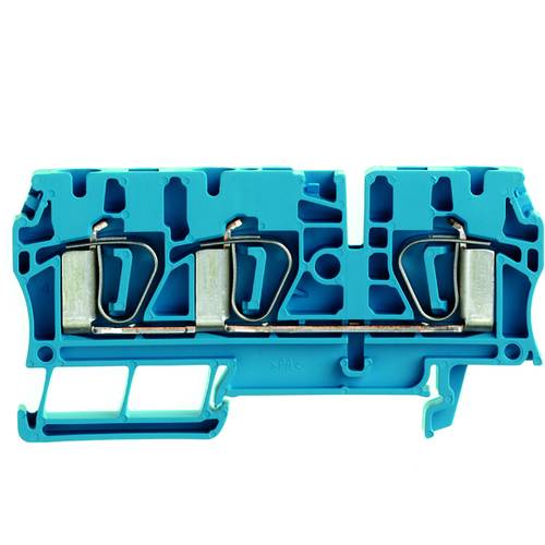 Weidmüller 7904190000-50 Durchgangsreihenklemme Zugfeder Blau 50 St.