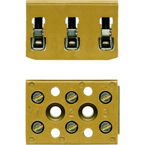 Weidmüller 7906080000 Klemmleiste Schrauben Mittelgelb 100 St.