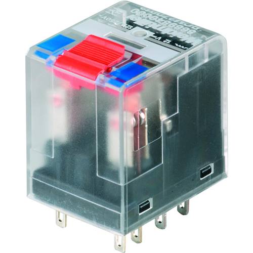 Thumbnail - Weidmüller RCM570AB2 Steckrelais 12 V/DC 6 A 4 Wechsler 10 St.
