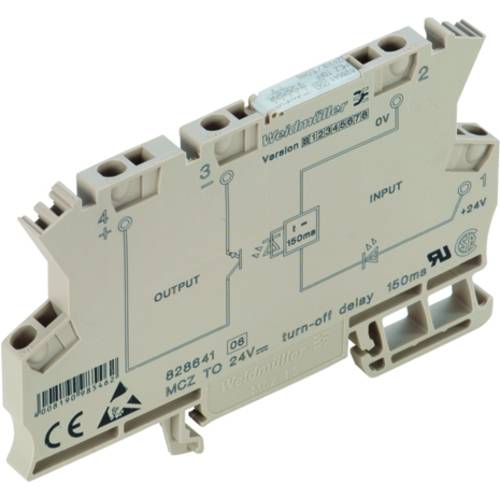 Weidmüller 8286410000 MCZ TO 24VDC/150MS Zeitrelais Monofunktional 24 V/DC 10 St. 1 Schließer