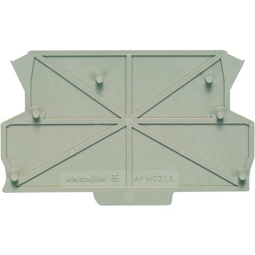 Weidmüller AP MCZ1.5 Hutschienen-Gehäuse Endstück 50 St.