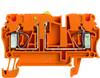 Weidmüller 8731680000 Prüftrenn-Reihenklemme Zugfeder Orange 100 St.