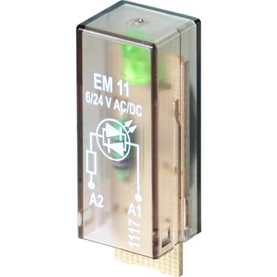 Weidmüller Steckmodul mit LED RIM-I 3 6/24VUC GN Leuchtfarben: Grün   10 St.