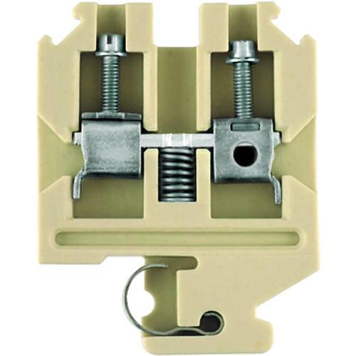 Weidmüller 9502600000 Durchgangsreihenklemme Schrauben Beige 25 St.